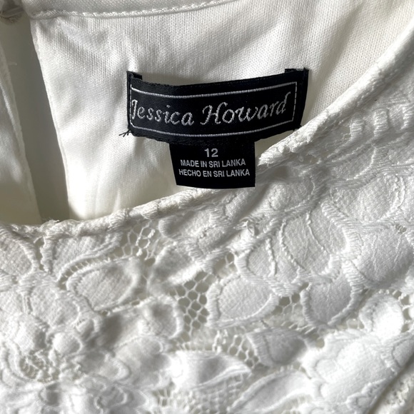 Jessica Howard White Lace Dress - Picture 4 of 5